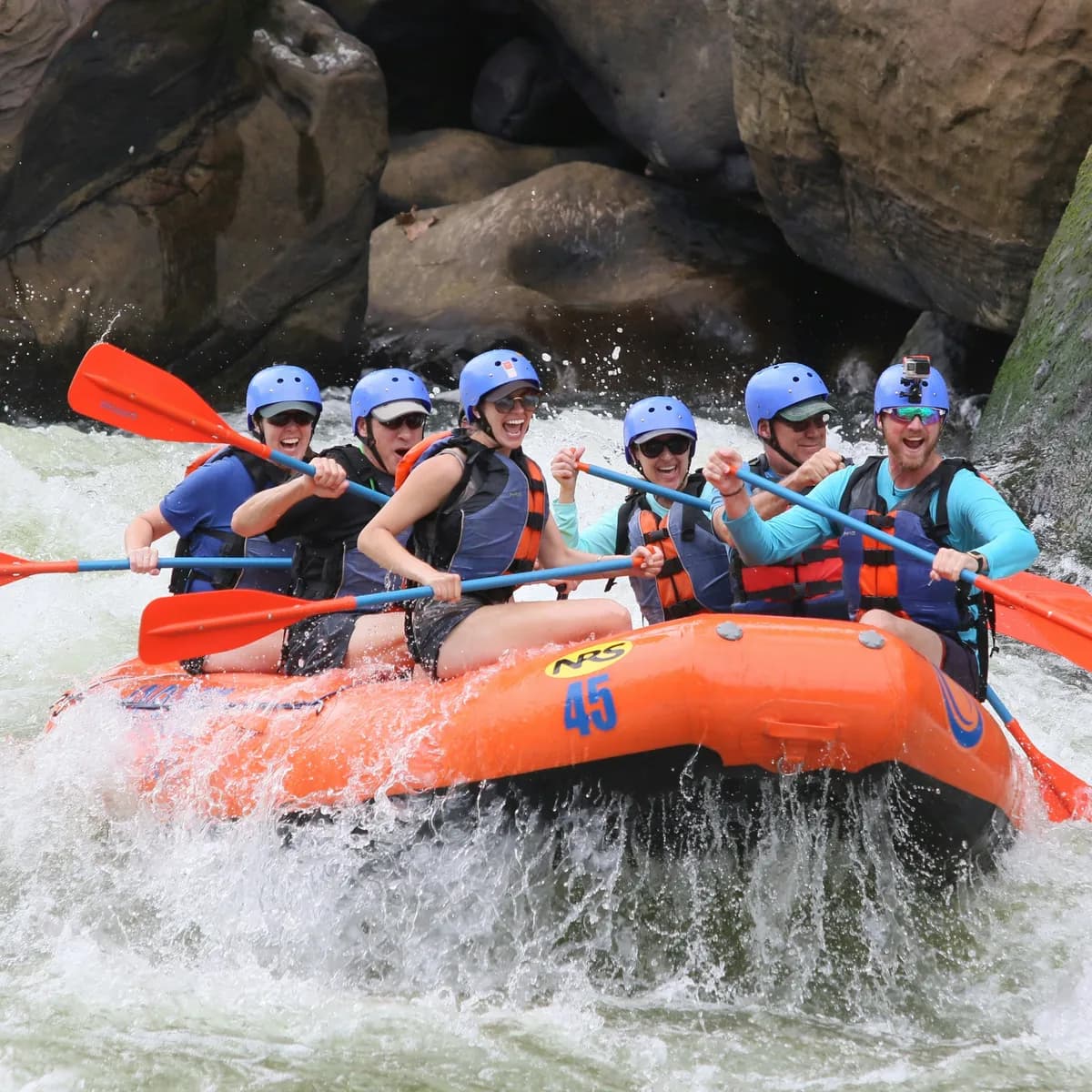 Thrivia Rafting Experience